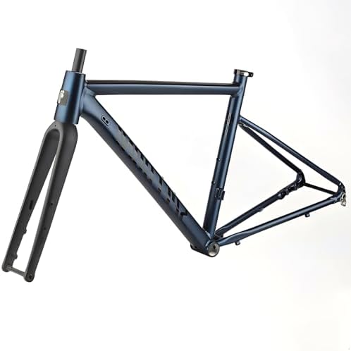 Competition-Grade 700C Aluminum Alloy Gravel Bike Frame, Disc Brake, Internal Cable Routing, 12x142mm Thru-Axle, 31.6mm Seat Tube, Lightweight & Durable Road Bike Frame