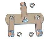 FKAnhängerteile 1 x Bremsseileausgleich M8 - kpl. Gabelköpfen + Muttern - Dreierausgleich für Gestänge
