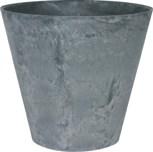 Ivyline Artstone Pot de Fleurs, Bac à Plante Claire, résistant au Gel et ultraléger, Gris, 17x15cm Cover