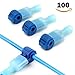 100PCS/(50 Pairs) red T Tap Conectores eléctricos- Terminal de cable aislado de...
