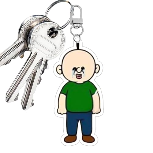 Acrylic Keychain Cute | Double-Sided Eco-Friendly Design Ani