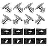 8 Pcs Lower Engine Cover Bolt Pin Screws Radiator Engine Access Cover Pin and Lower Engine Cover Splash Shield Fastener Clip 90673-TY2-A01 for Honda Acura Accord, Civic, CR-V, ILX, RLX, TLX