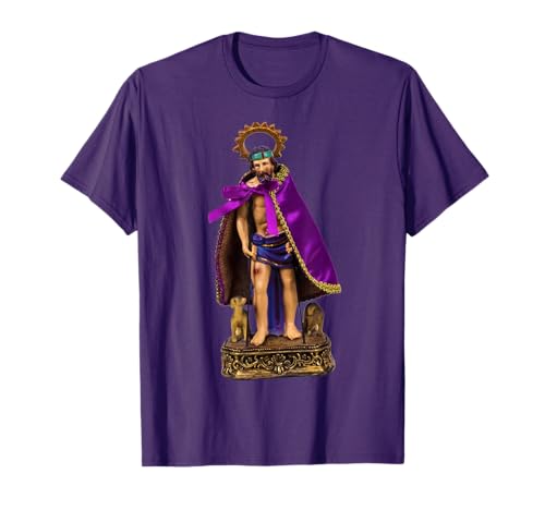 Santeria San Lazaro Babalu Aye con Perros Camiseta