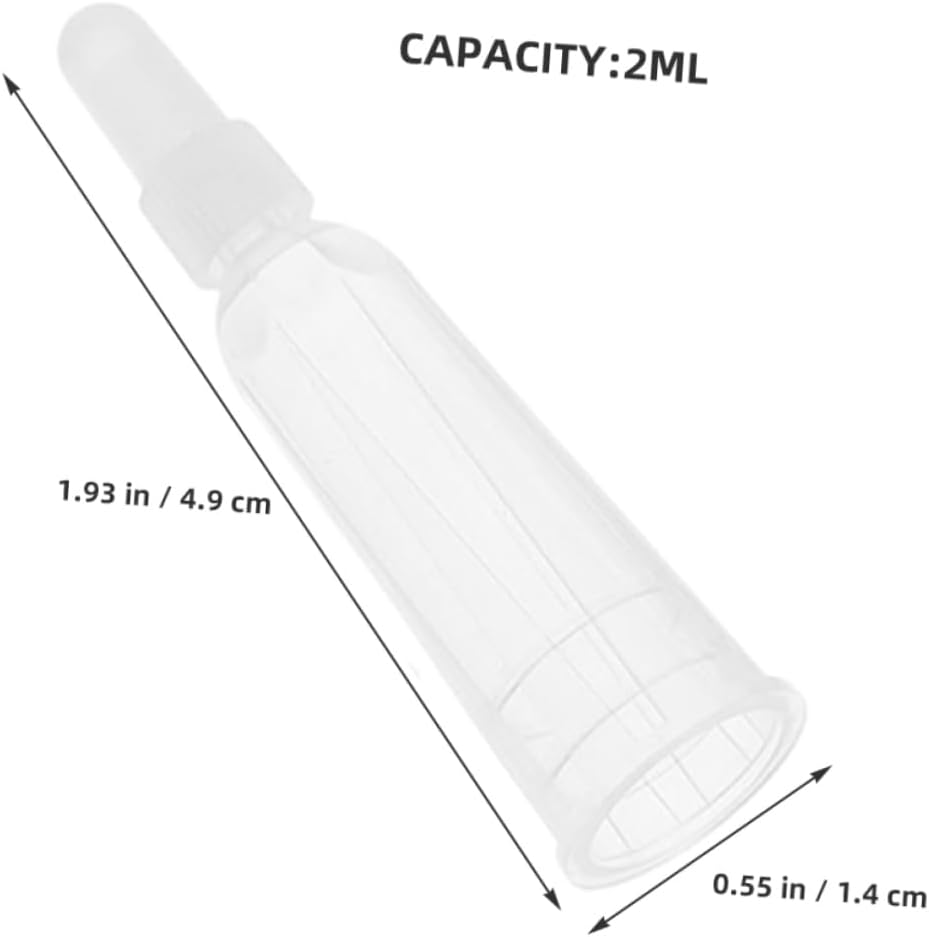 Luxshiny 50pcs Ampule Dispensing Tips Ampule Bottle Opener Skincare Opener Replacement Bottle Tips Vial Caps Ampoule Accessories
