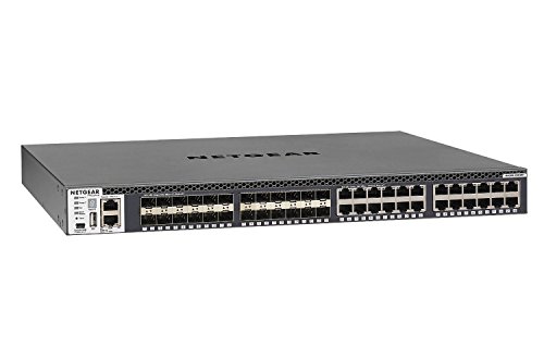 NETGEAR M4300-28G 1000BASE-T 24ポート + 10GBASE-T 2ポート + 10G SFP+ 2スロット Layer3マネージスイッチ(スタッカブル)  GSM4328S-100AJS ggw725x Amazon | 【正規品】ネットギア NETGEAR M4300-28G 1000BASE-T