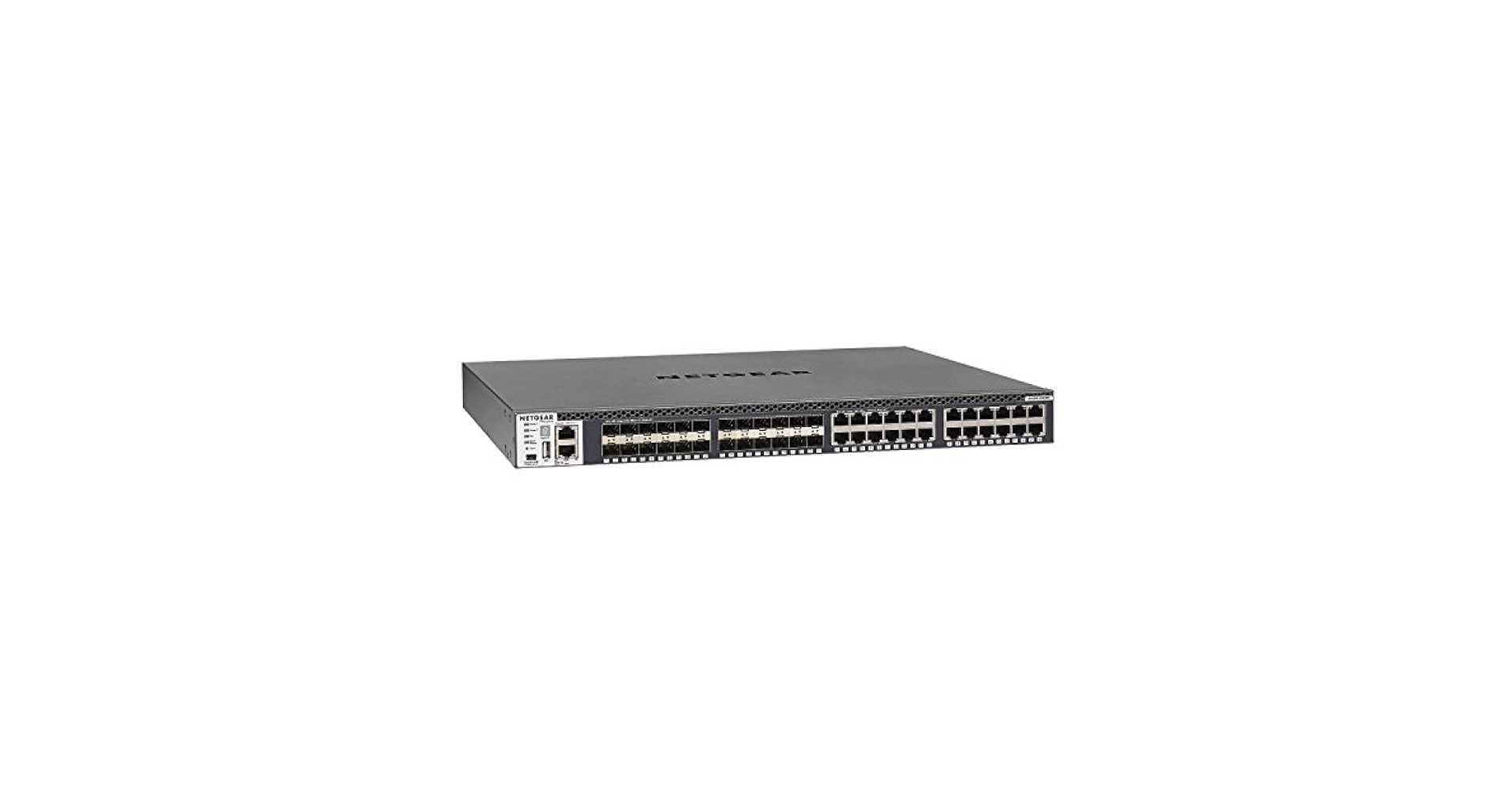 NETGEAR M4300-28G 1000BASE-T 24ポート + 10GBASE-T 2ポート + 10G SFP+ 2スロット Layer3マネージスイッチ(スタッカブル)  GSM4328S-100AJS ggw725x NETGEAR M4300-28G 1000BASE-T 24ポート + 10GBASE-T 2ポート +