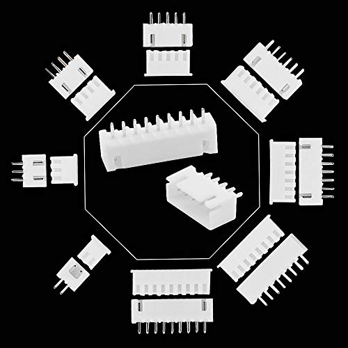 Xingyheng 1220Pcs 2.54Mm 2 3 4 5 6 7 8 9 Pin Housing (And Pin Pedestal Housing) Kit And Male / Female Pin Header Terminals Connector Adapter Plug Set Compatible With Jst Xhp #TOP2