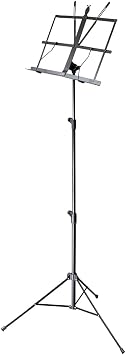 Ultimate Support JS-CMS100+ JamStands Compact Portable Music Stand w/Carry Bag