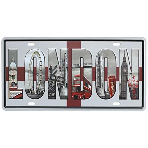Panneau décoratif Hioni I Love London Cover