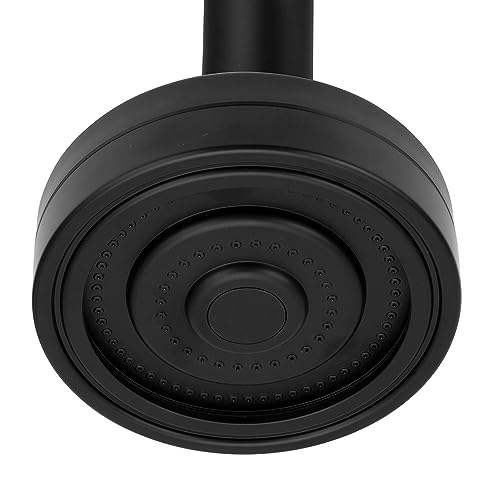 Chuveiro Ducha Autolimpante Preto/Black Completo C/Desviador