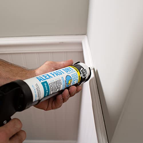 Image of DAP 18425, White Caulk, 10.1 oz, 10.1 Fl Oz, Whites (Pack of 12)
