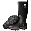TIDEWE Botas de neopreno de goma para hombres y mujeres, botas de neopreno resistentes al agua de 0.236 pulgadas, botas de lluvia, botas de caza árticas para exteriores (negro, marrón y Next Camo G2)