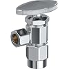 Proflo Pfxav32c 1/2 بوصة × 3/8 بوصة متعددة بدوره زاوية العرض وقف - كروم