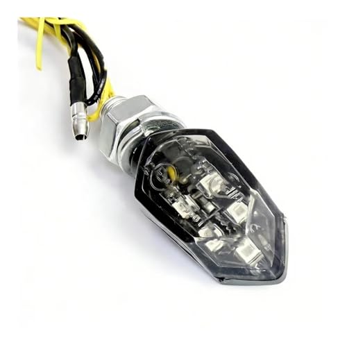 Clignotant LED universel 12V ambre brillant pour moto