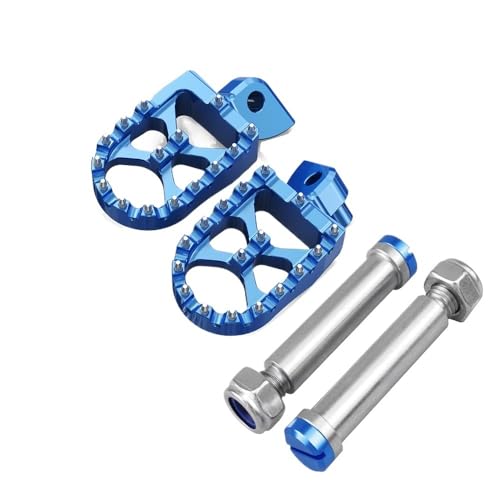 Repose-pieds noirs pour moto Yamaha YZ250F YZF450 WR450F
