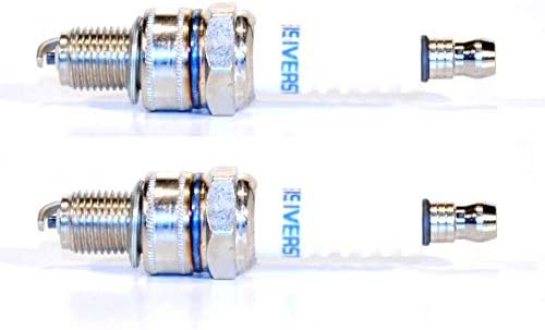 Spark Plugs Compatible with NGK C7HSA 4629 TORCH A6TC A7TC T1137C Compatible with Honda 4 Strokes Chainsaws & Brushcutter Models (Pack of 2)
