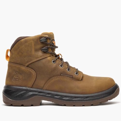 Image of Georgia Boot OT Waterproof Work Boot, Brown, Size 11(W)