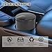 ZIMISI Portable Car Ashtray With Lid, Smokeless Self-Extinguishing Truck Interior Cigarette Ashtrays, Windproof Detachable Mini Trash Can, Smell Proof Car Cup Holder Accessory for Office, Home (1PC)