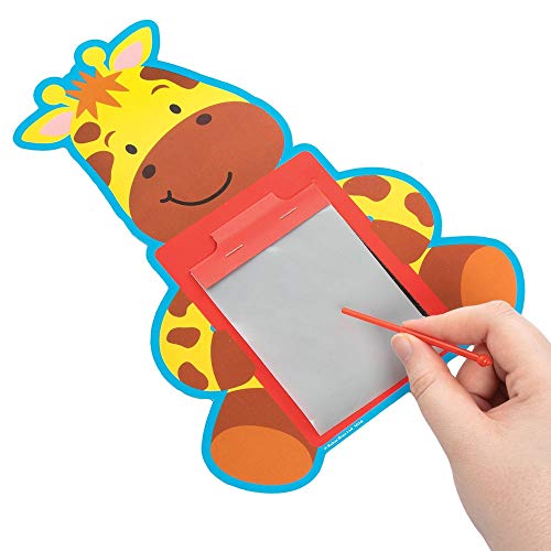Baker Ross AT975 Jungle Magnetische Tekenborden (12 stuks) Speelgoed en Cadeautjes voor Kinderen - Image 4