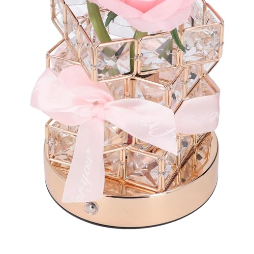 Lampe rose rechargeable tactile avec intensité variable et 3 températures de couleur - 2