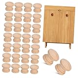 wooden door knobs nz rústico: la veta de madera de estas pequeñas perillas un toque rústico a sus muebles o proyectos, mejorando su estético general, perillas de armario de madera, perillas de tocador