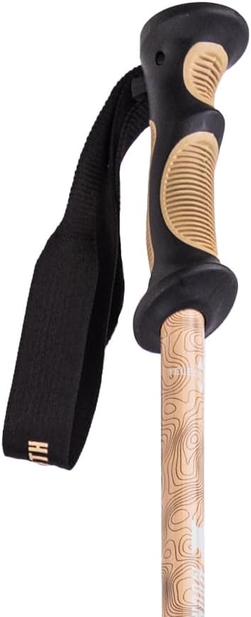 Mountainsmith Pinnacle Trekking Pole | Lightweight, Collapsible, Anti-Shock Suspension, Single, Walking Stick for Hiking & Backpacking