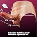 Strap on Dildo Harness Wearable Dildo Panties, Elastic Silicone Strapon Lesbian Sex Toys, Realistic Strapless Dildo Underwear with Abs, Big Thick Anal Dildo Pegging Toy for Women Couple Transgender