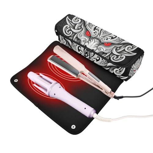 Bolsa de viaje resistente al calor para herramientas de cabello miniatura 2