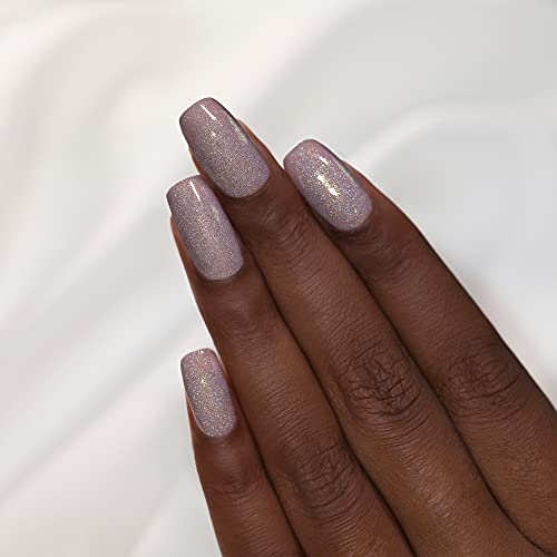 Image of ILNP Ring Bearer - Shimmering Taupe Holographic Nail Polish