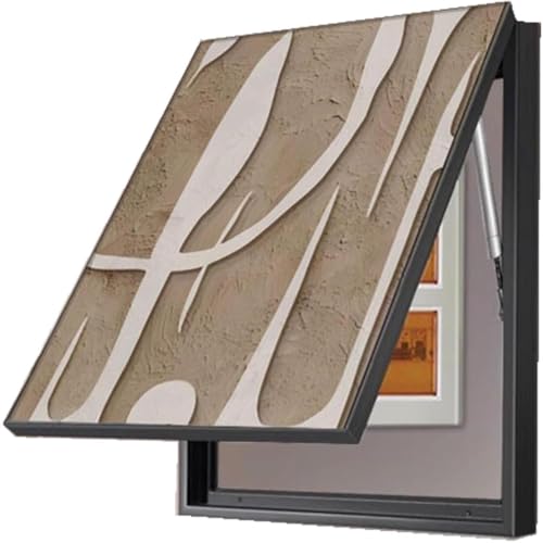 Painted Meter Cabinet Cover, Electricity Box Hanging Painting, Distribution Box Decorative Cover, Bathroom, Corridor, Modern Wall Accent