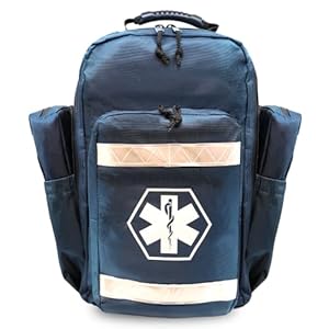 Dixie-Ems-Ultimate-Pro-Trauma-O2-Backpack-with-Modular-Pouch-Design-Oxygen-Gear-Bag-for-First-Responders-and-Medics–Navy-Blue Dixie Ems Ultimate Pro Trauma O2 Backpack with Modular Pouch Design, Oxygen Gear Bag for First Responders and Medics – Navy Blue