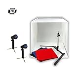 Idirectmart Photo Tent Table Top Studio Light Photography Soft Box Kit - Size 19.5-Inch Cube