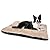 JOEJOY Dog Bed Crate Pad, Ultra Soft Calming Washable Anti-Slip Mattress Kennel Crate Bed Pad Mat 24/30/36/42 Inch for Large Extra Large Medium Small Dogs and Cats Sleeping, Anti-Slip Dog Cushion