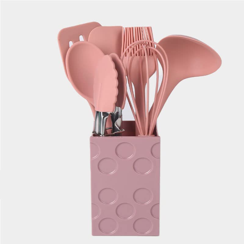 Ustensiles de cuisine spatule cuillère et seau de rangement résistants