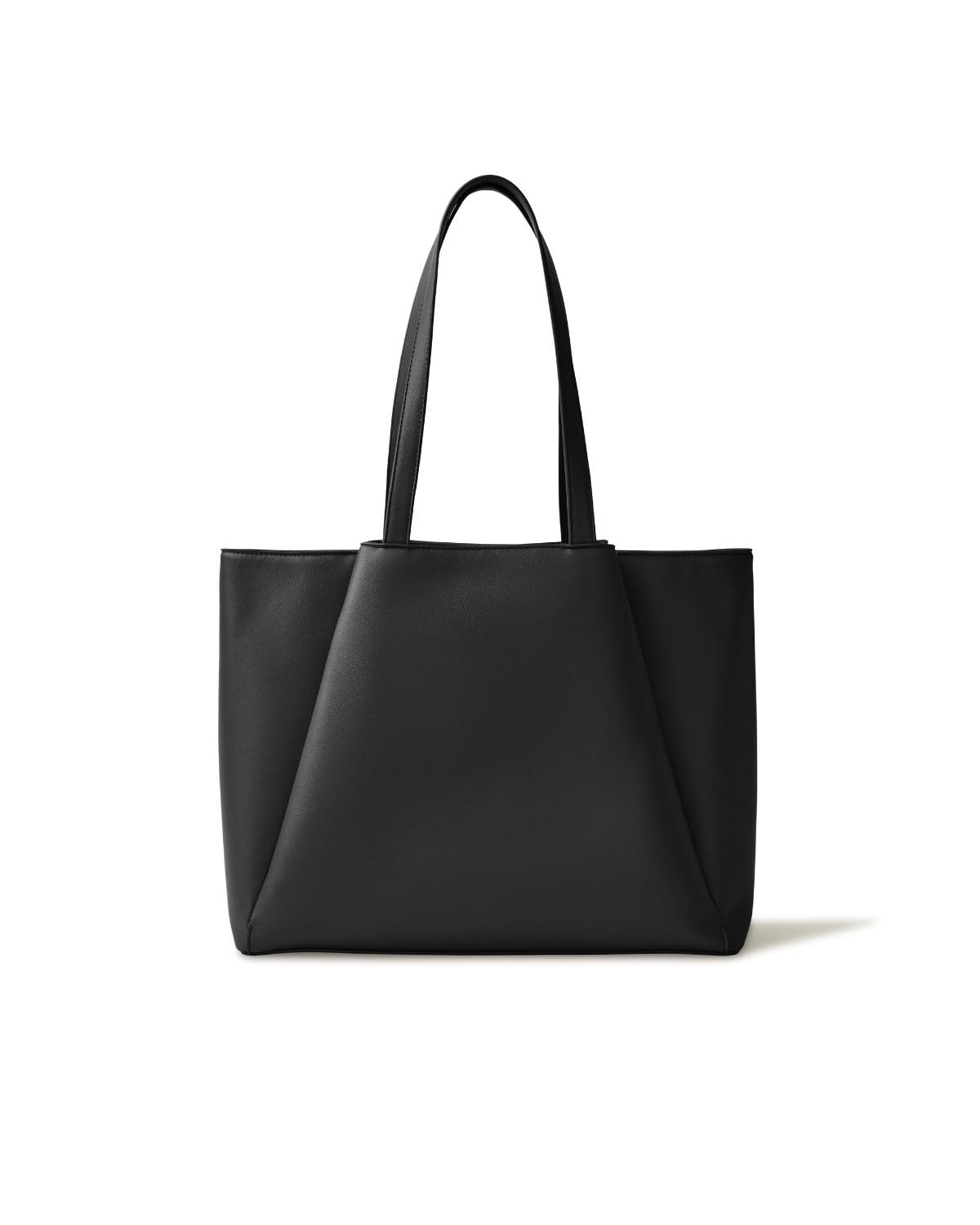 Work Tote Bags for Women 15 6 Inch - Laptop Tote Bag with Zip Compartments - Large PU