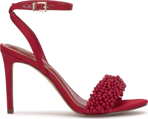 Image of Vince Camuto Arleem Beaded Band Ankle Strap High Heel Sandals