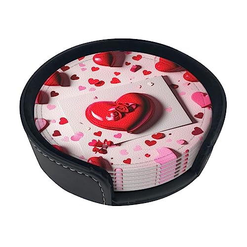 Idée cadeau éléphant blanc : dessous de verre polyuréthane Saint-Valentin - 2