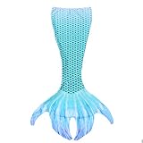 Las colas de sirena adulta de las mujeres para natación, grueso y buenos materiales elásticos del poliester y del spandex