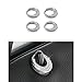 VDARK Accessori Parts Trim interno serratura Pins coperture adesivi interni visiere visiere di classe B E CLA GLA AMG donne uomini Bling cristallo 4 pezzi (argento)