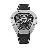Tonino Lamborghini Automatic Spyderleggero Skeleton Watch Titanium TLF-T06-1