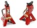 Integy RC Model C25386RED Realistic Model Jack Stands (2) for 1/10 & 1/8 Scale & Rock Crawler