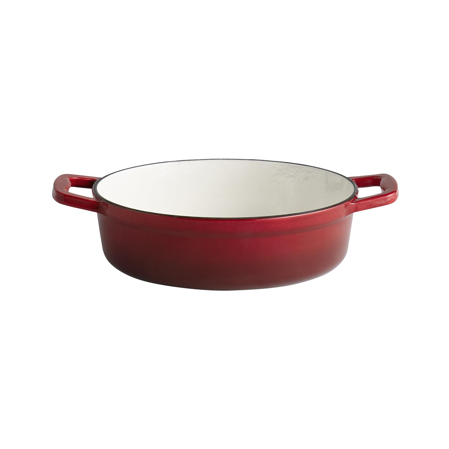 APS 88300 brytfanna z pokrywką "5 STARS", żeliwo, nadaje się do płyt indukcyjnych, odporna na piekarnik, z uchwytem na pokrywkę, Ø 25 cm, 2,5 litra, czerwona