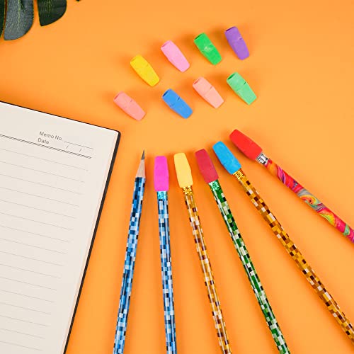 500 Pack Pencil Eraser Caps, Latex Free Pencil Pencil Eraser Toppers, Arrowhead Caps Erasers School Erasers For Kids, School Supplies For Teachers, Assorted Color #TOP4