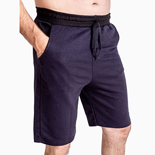 Kit 4 Bermudas Shorts Moletom Masculina Academia Dia a Dia By Zaroc (as2, alpha, l, regular, regular