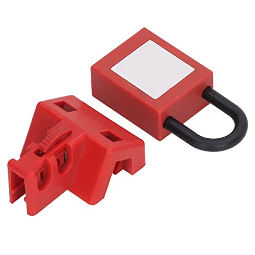Dispositivo de bloqueio de disjuntor com cadeado portátil para interruptor elétrico industrial de en
