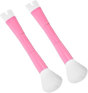 2 brochas de polvo de contorno de nariz de do...