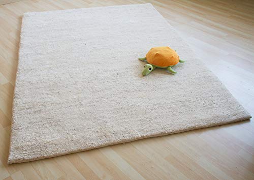 Steffensmeier Berber Teppich Nador | 100% Schurwolle | Handgeknüpft |15/15 Double | Jaspe, Größe:...