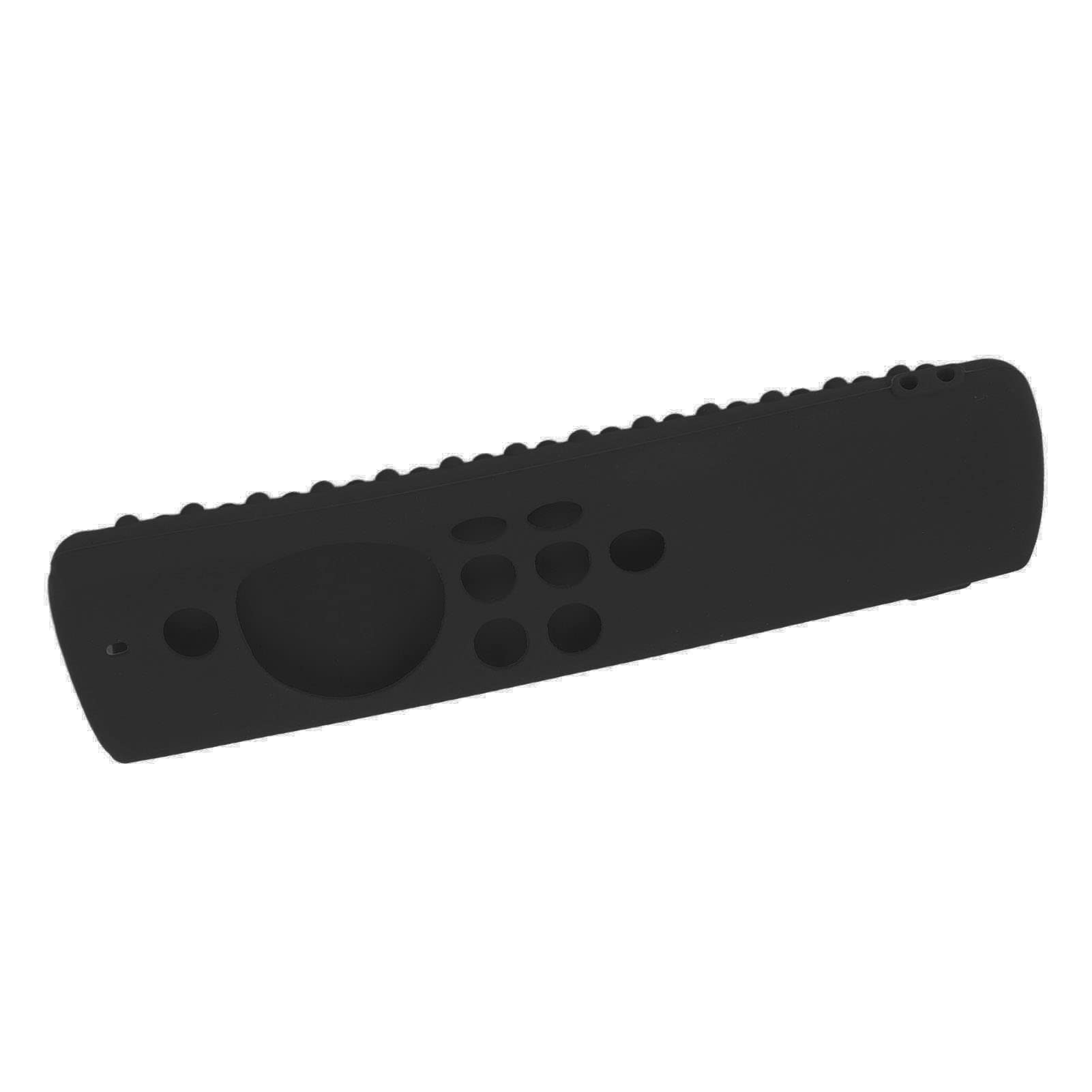 Funda protectora para Stick con control remoto, funda protectora de silicona lavable a distancia, a prueba de golpes, protección de control remoto para Stick Lite negro (vestido de