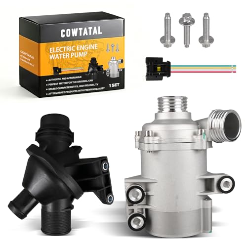 Electric Water Pump with Thermostat for BMW