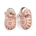 Ohwawadi Baby Girl Sandals Summer Fashion Wedding Dress Flats Shoes Soft Sole Closed Toe Beach Casual Sandal Infant Newborn Crib Shoes